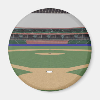Baseballstadion: 3D-Modell: Magnet