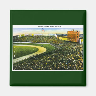 Baseballstadion, Bronx, New York Vintage Magnet