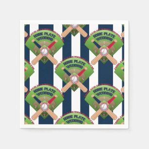 Baseballstiche, wir Got Verheirateten 3-PAPIERNAPK Serviette