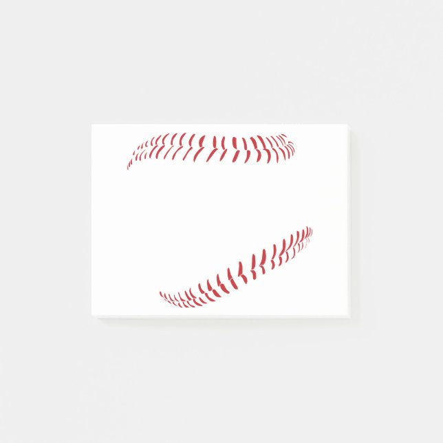 BaseballStitches.ai Post-it Klebezettel (Vorderseite)