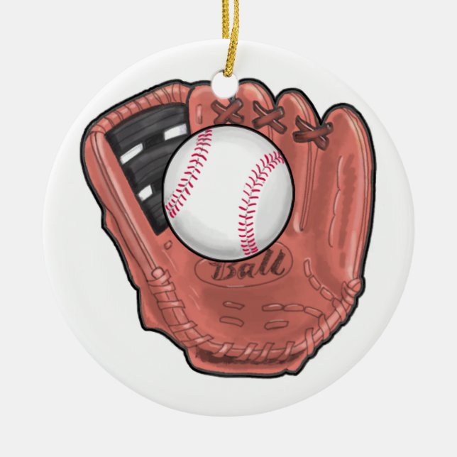 Baseballtag/Ornament - SRF Keramik Ornament (Vorne)