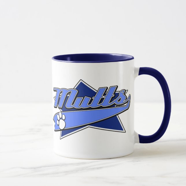 Baseballteams-Logo - Köter Tasse (Rechts)