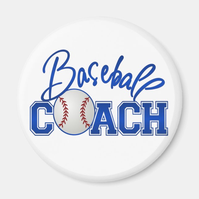 Baseballtrainer Magnet (Vorne)