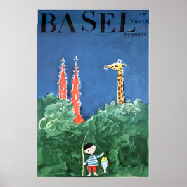 Basel Art Schweizer Reiseposter Schweiz Druck Poster