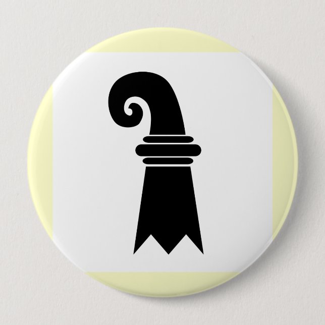 Basel, die Schweiz Button (Vorderseite)