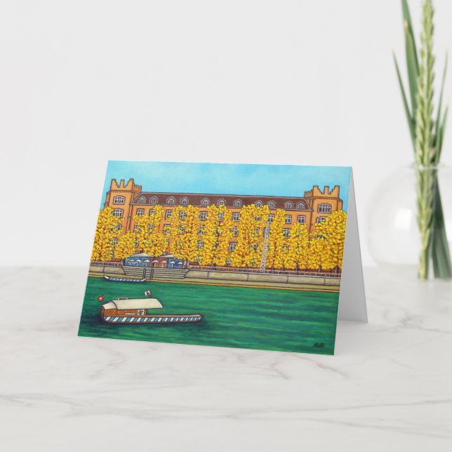 Basel Kaserne Greeting Card Karte (Vorderseite)