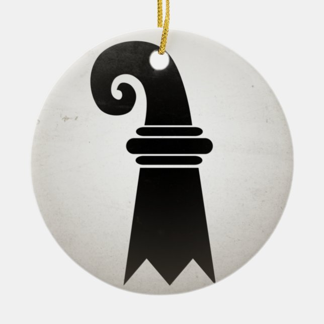 Basel Keramik Ornament (Vorne)