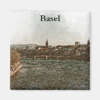 Basel , Schweiz Europa City Panorama View