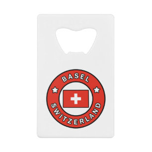 Basel Schweiz Geldbeutel Flaschenöffner