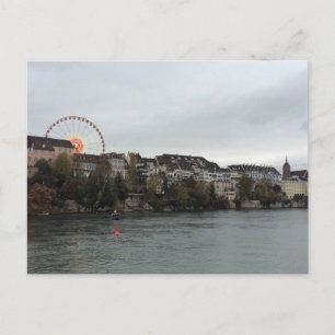 Basel, Schweiz Postkarte