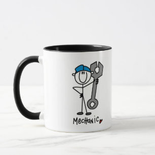 Basemechaniker-T-Shirts und Geschenke Tasse