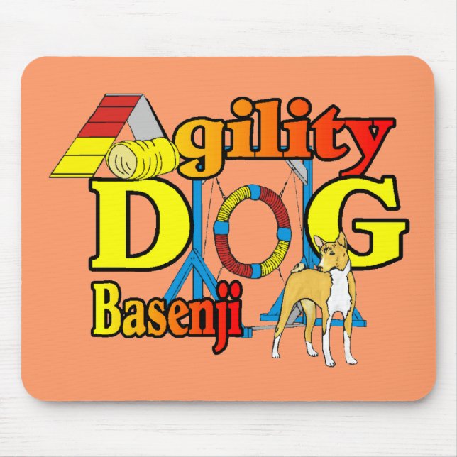 Basenji_Agility.png Mousepad (Vorne)