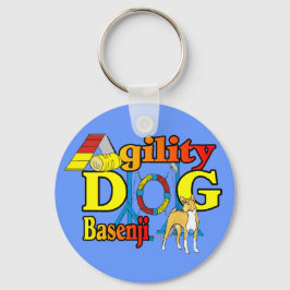 Basenji_Agility.png Schlüsselanhänger