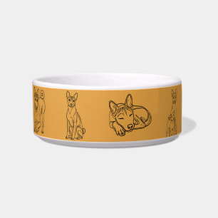 Basenji Dog Barkless Sighthound Napf