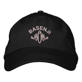 Basenji Dog MOM Bestickte Baseballkappe