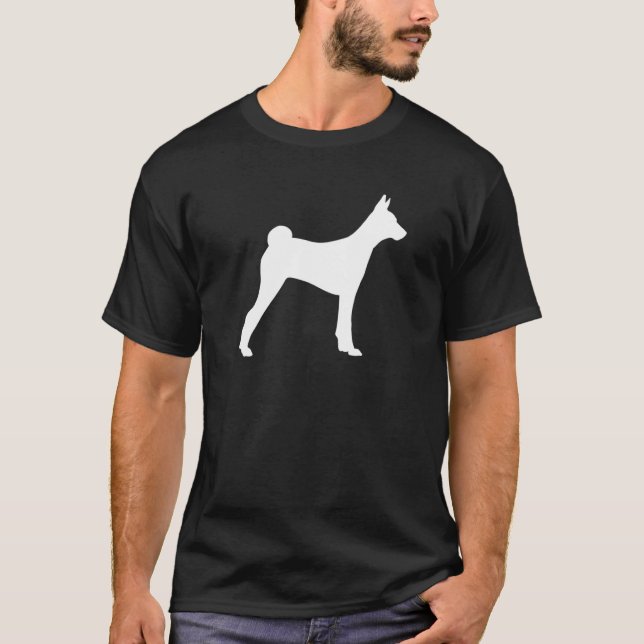 Basenji Dog  Mom Dad Pet Cute  Puppy 1 T-Shirt (Vorderseite)