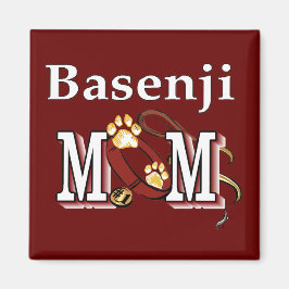 Basenji Dog MOM Magnet