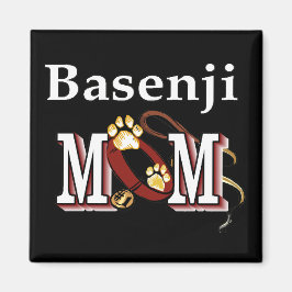Basenji Dog MOM Magnet