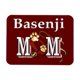 Basenji Dog MOM Magnet
