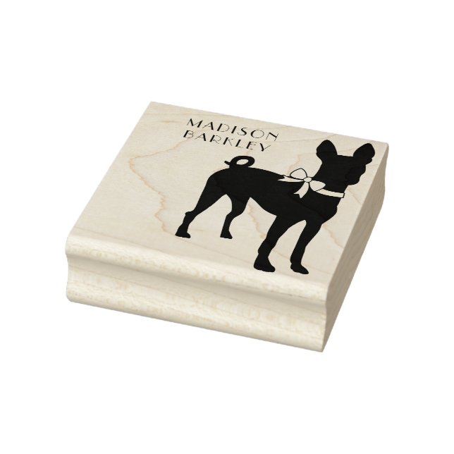 Basenji Doppy Welpe Gummistempel (Stempel)