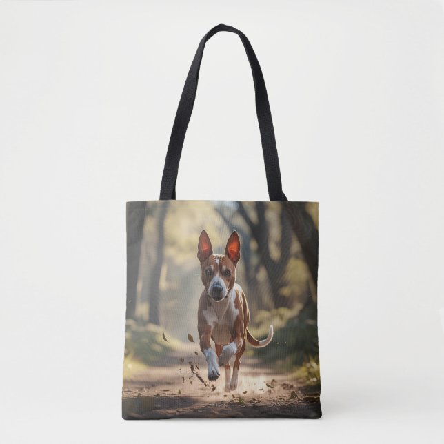 Basenji Elegant Tote Bag (Vorderseite)