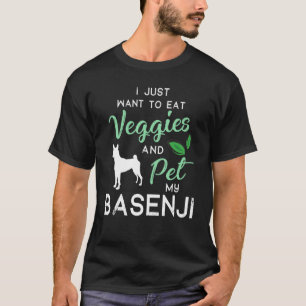 Basenji Funny Vegan Downer Xmas Geburtstag T-Shirt