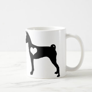Basenji Herz-Tasse Tasse