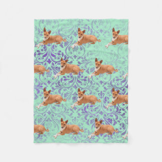 Basenji-Hund Fleecedecke
