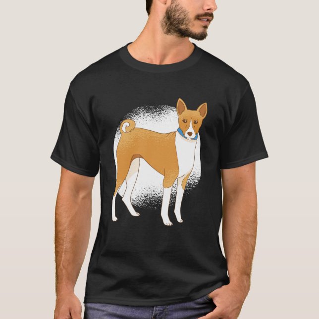 Basenji-Hund T-Shirt (Vorderseite)