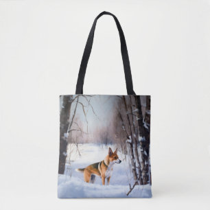 Basenji Lasst es schneien Weihnachten