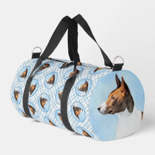 Basenji Malerei Kastanienrot gestromt Süße Hunde K Duffle Bag