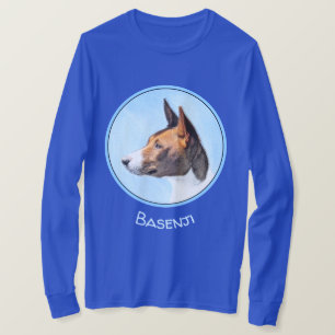 Basenji-Malerei - Niedliche Originalkunst T-Shirt