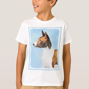 Basenji Malerei - Niedliche Originalkunst T-Shirt