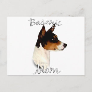 Basenji-Mama 2 Postkarte