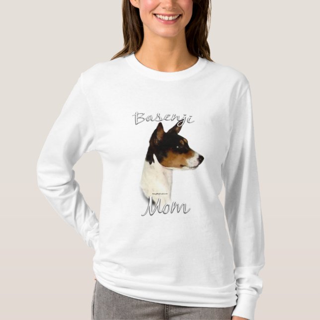 Basenji-Mama 2 T-Shirt (Vorderseite)