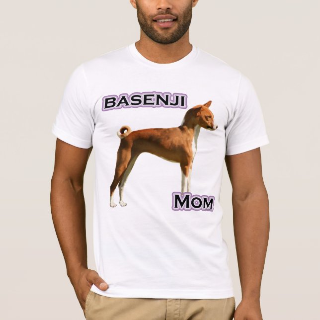 Basenji-Mama 4 T-Shirt (Vorderseite)