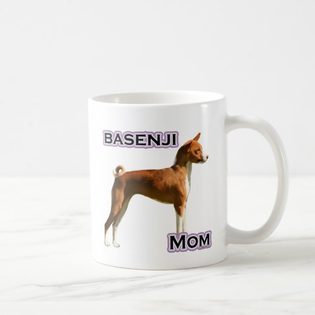 Basenji-Mama 4 Tasse (Rechts)