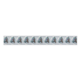 Basenji Merry Christmas Ripsband