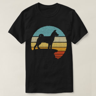 Basenji Retro Vintager Hund Welpenbesitzer Lover T-Shirt
