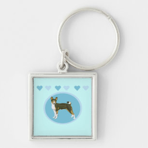 Basenji Schlüsselanhänger