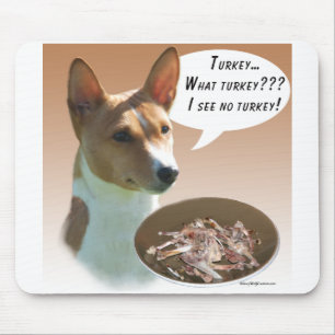 Basenji Türkei Mousepad