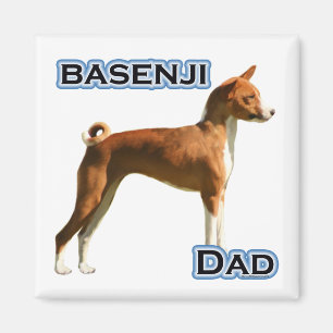 Basenji Vater 4 - Magnet