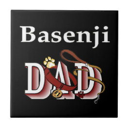 Basenji-Vater Fliese