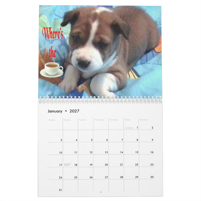 Basenji Welpen-Kalender 2010 Kalender (Jan 2027)