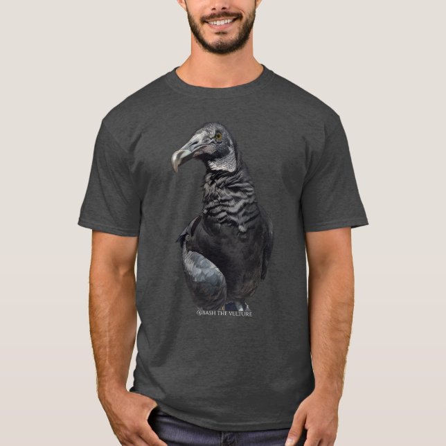 Bash the Black Vulture T-Shirt (Vorderseite)
