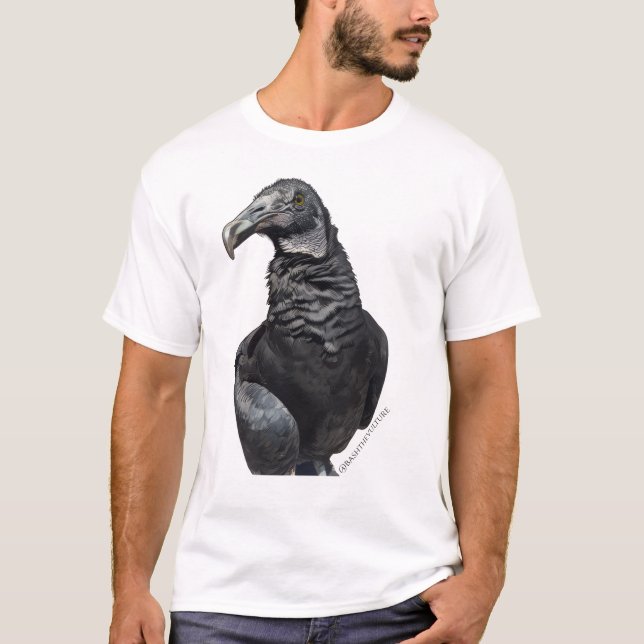 Bash the Black Vulture T-Shirt (Vorderseite)