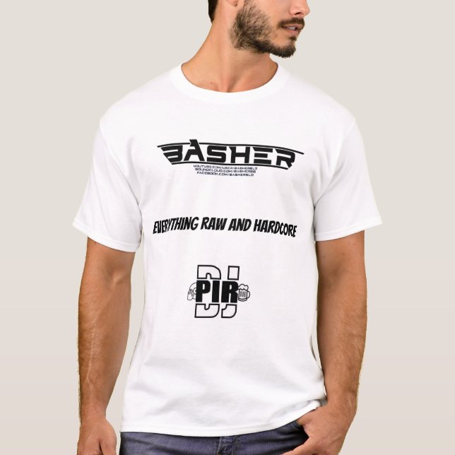Basher und Shirt DJ Pir (Vorderseite)