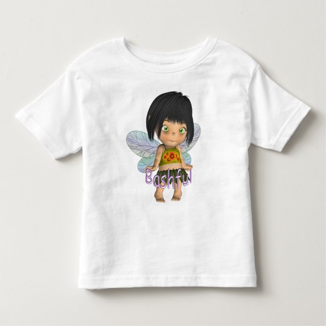 Bashful Blossom Kleinkind T-shirt (Vorderseite)