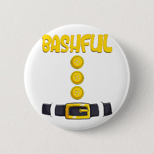 Bashful Halloween-ZwergKostümfarbenanpassung Button
