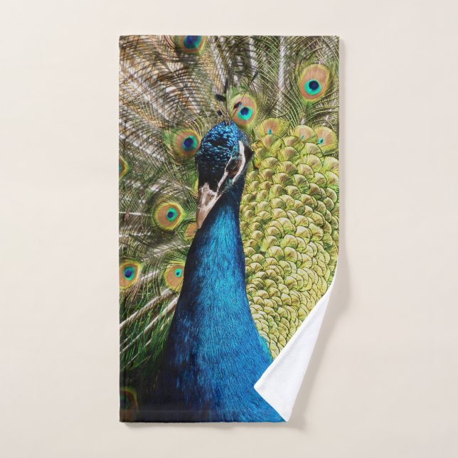 Bashful Peacock Handtuch (Handtuch)